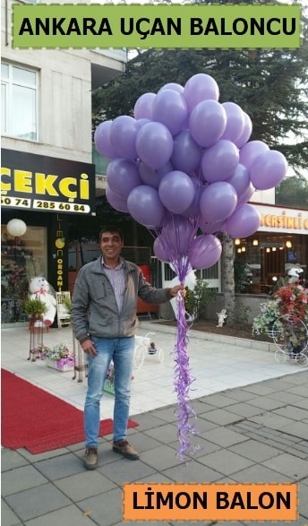 Ankara 50 adet istenilen renkte uan balon Ankara Dikmen ucuz iek gnder 